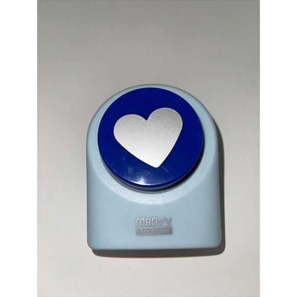 LOT OF 4 Per Punches Martha Stewart Stampin Up Marvy Heart Butterfly Border - Picture 2 of 9